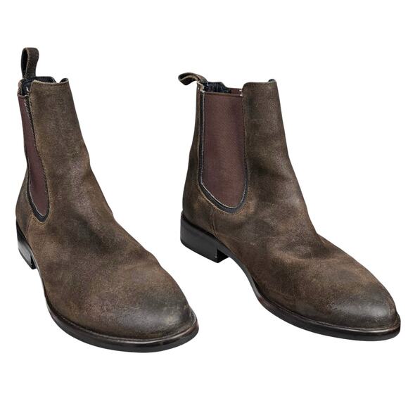 Thursday Women’s Duchess Brown Suede Chelsea Boot Size US 8 - Picture 5 of 11